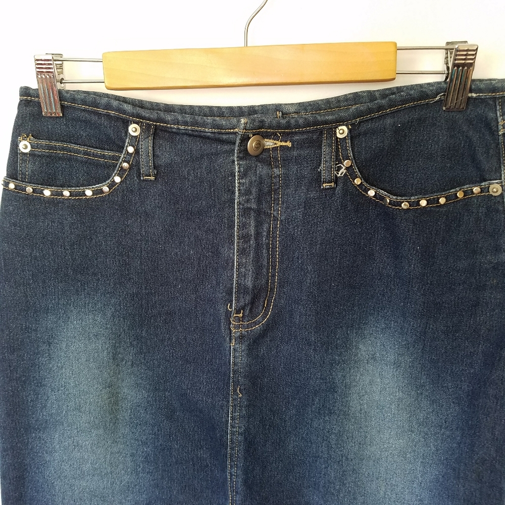 Women's Rave R4R Size 9 Jean Skirt. - Picture 6 of 6